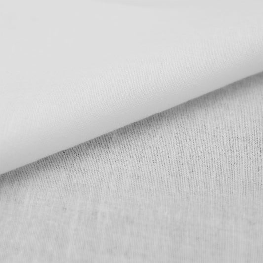 Woven Fusible Interlining 110cm White