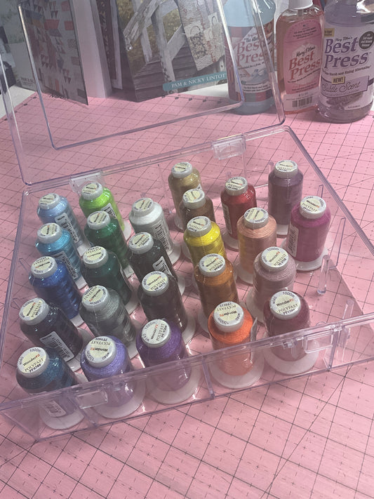 Machine Embroidery thread - 25 pack