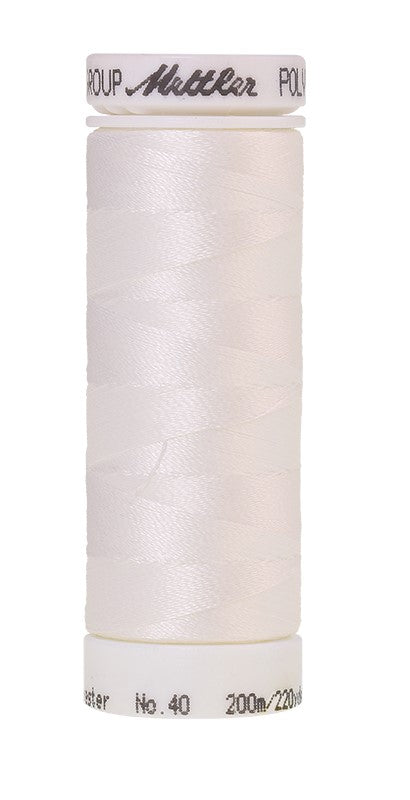 Poly Sheen 40 200m - 0010 Silky White
