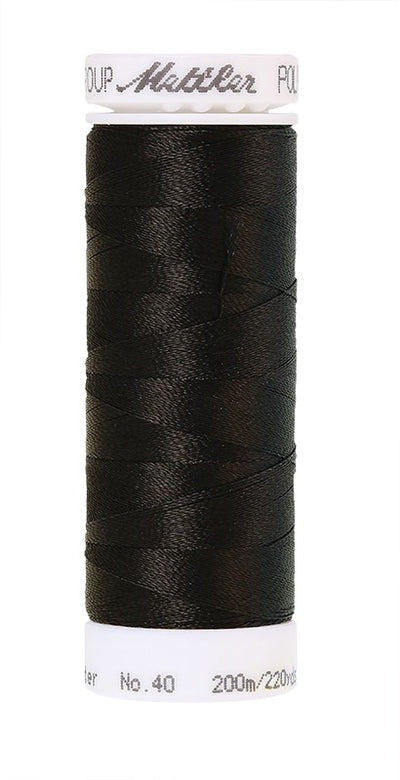 Mettler Poly Sheen 40 200m - 0020 Black