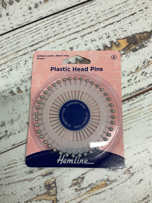 Plastic Head Pins