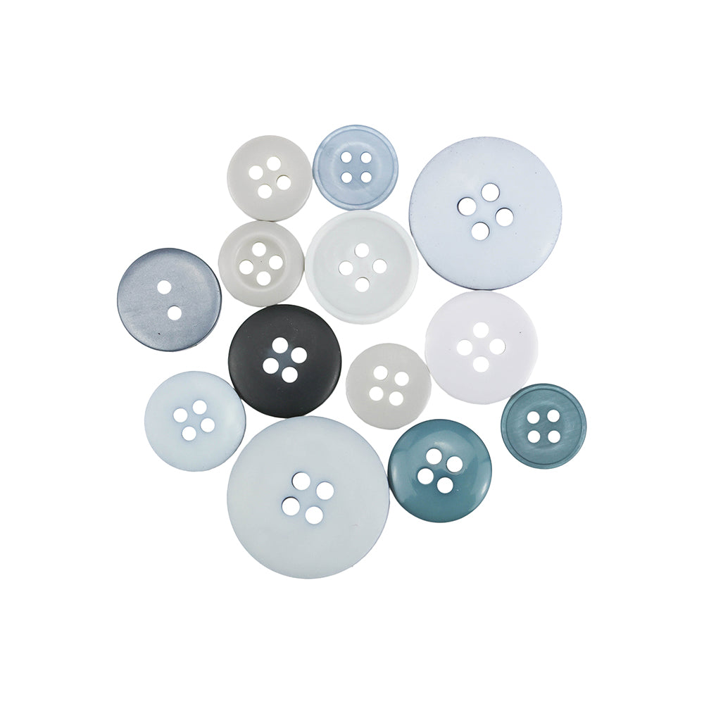 CRAFT BUTTON TUBES – BRIGHT & PASTEL