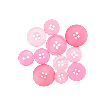CRAFT BUTTON TUBES – BRIGHT & PASTEL