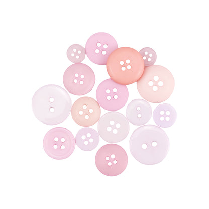 CRAFT BUTTON TUBES – BRIGHT & PASTEL