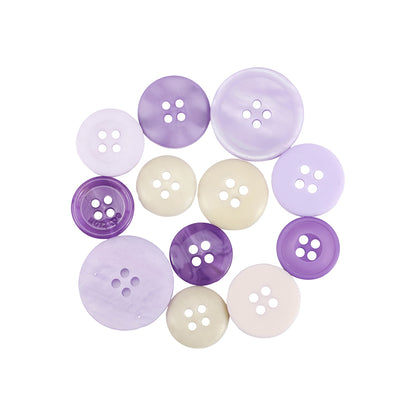 CRAFT BUTTON TUBES – BRIGHT & PASTEL