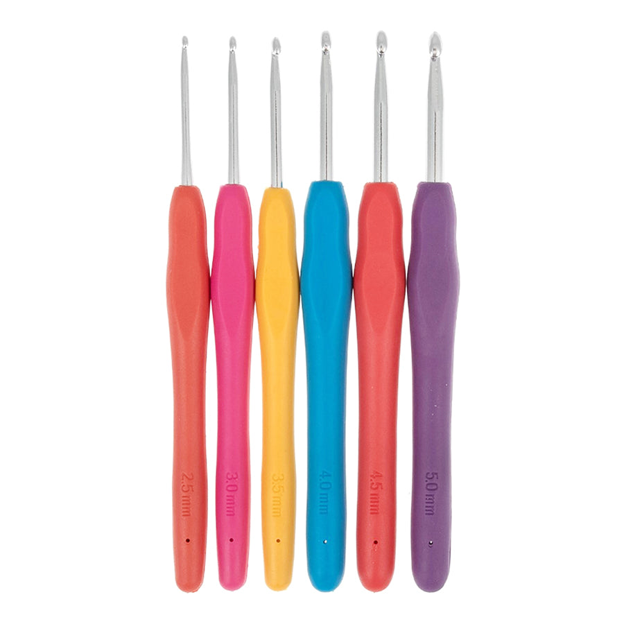 MILWARD CDU DISPLAY SOFT GRIP CROCHET HOOKS