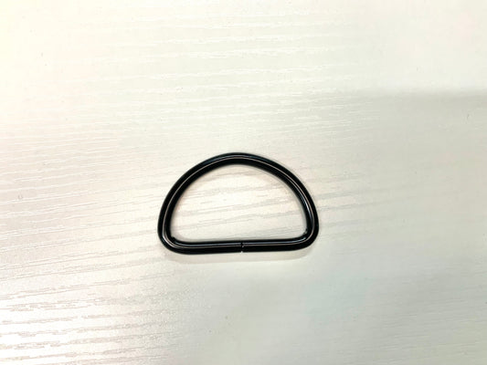 Black Metal Bag D Ring | 38mm ( 1.5" )
