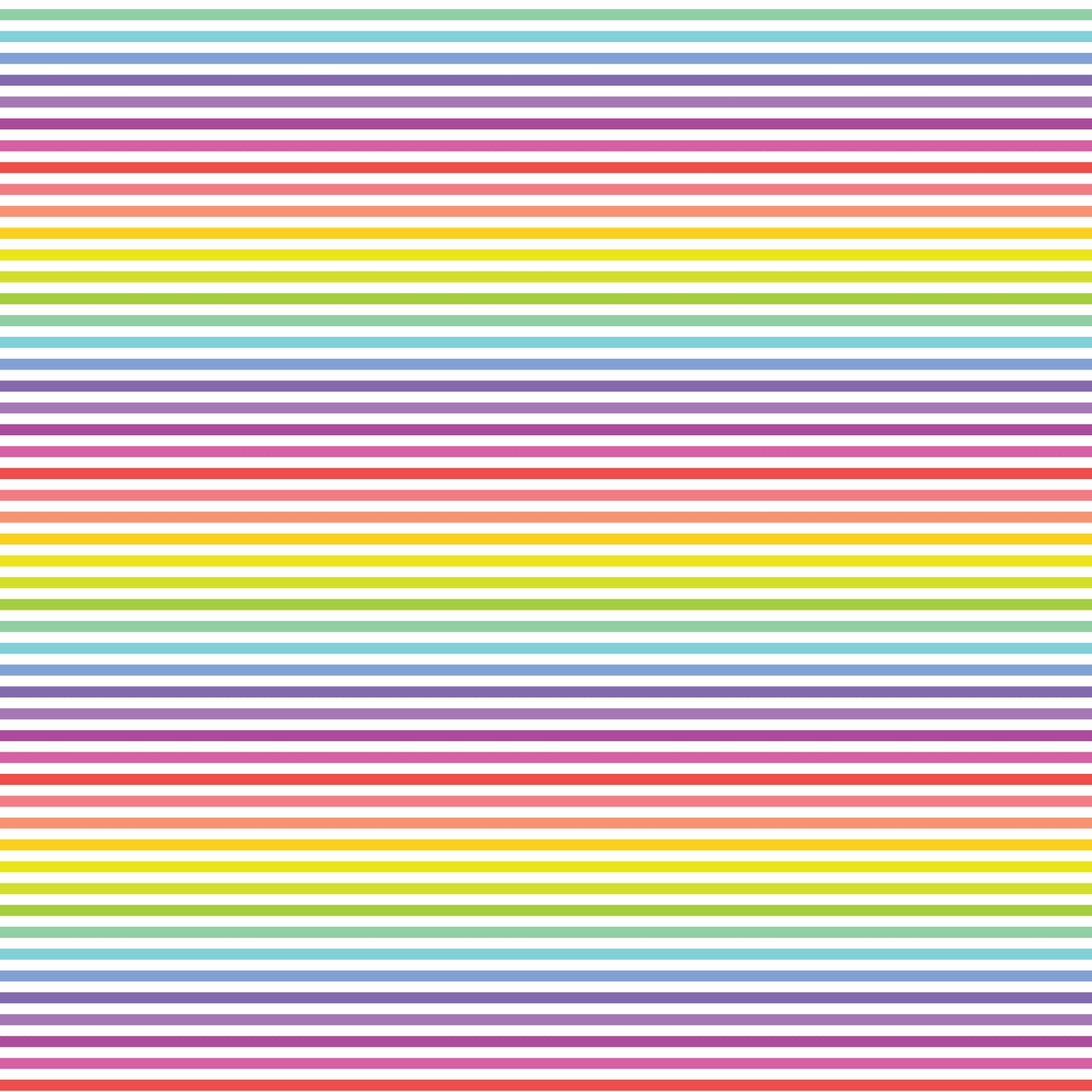 FUNDAMENTALS STRIPES WHITE RAINBOW DV2801
