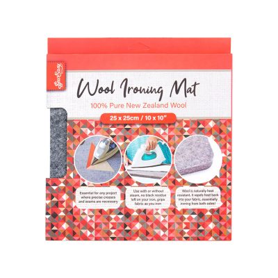 SEW EASY WOOL IRONING MAT 10 X 10 IN 100% NZ WOOL