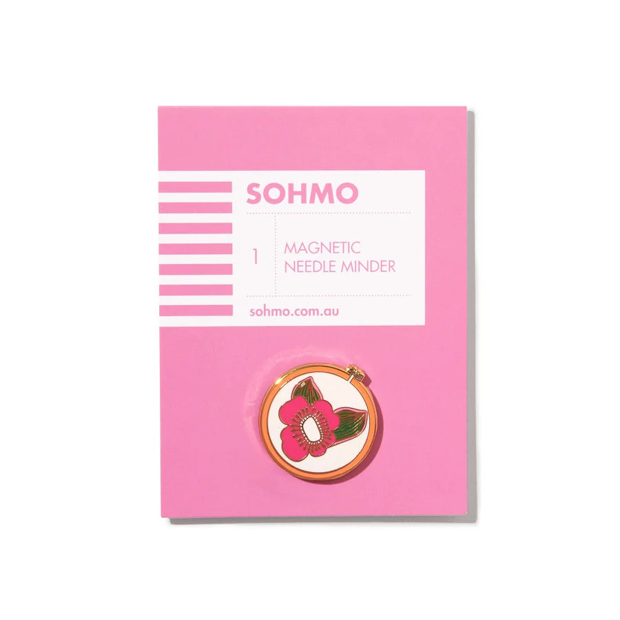 SOHMO Embroidery Hoop (Pink) Needle Minder
