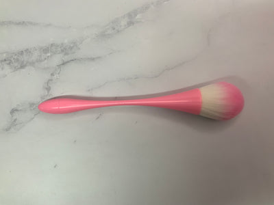 Pink cleaning brushes