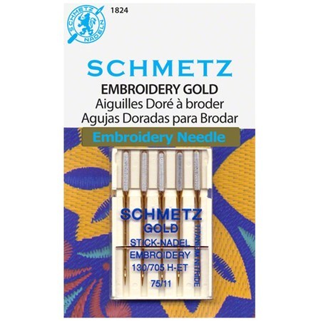 Schmetz Titanium Embroidery - 75/11