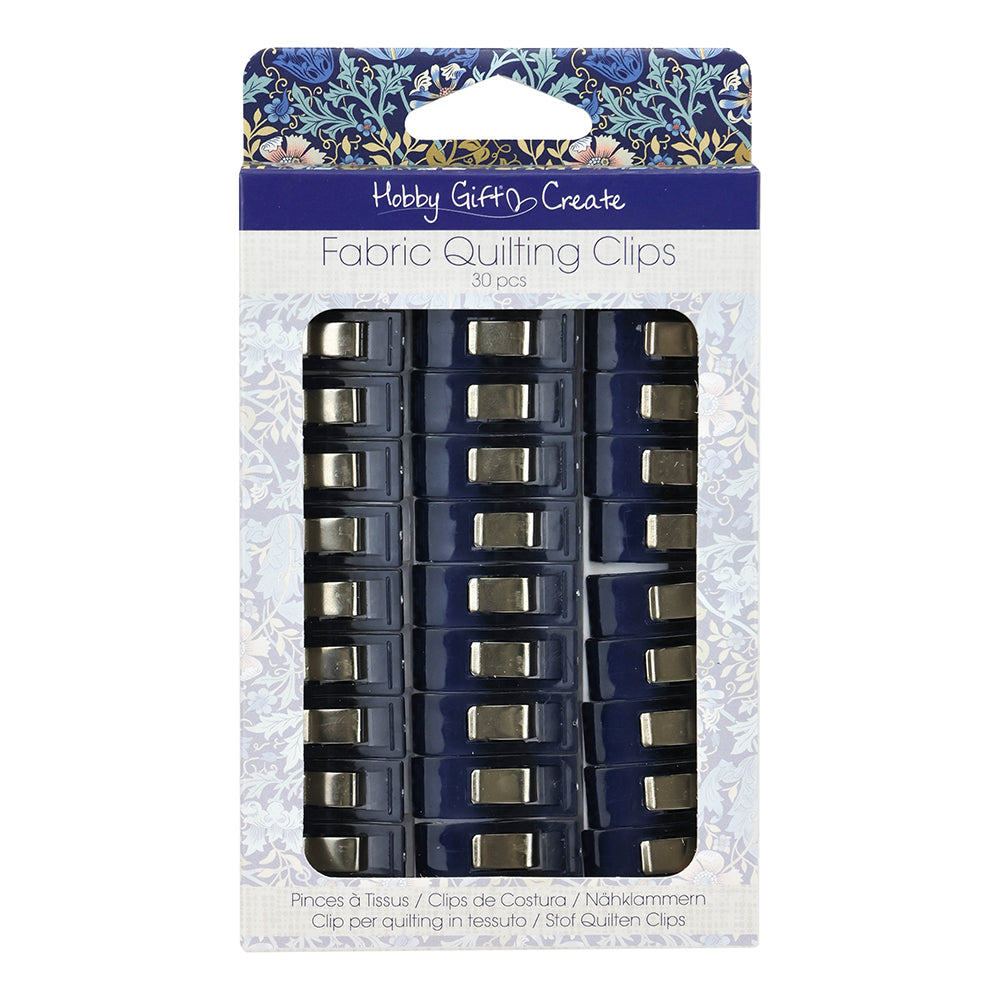 HOBBY GIFT CREATE QUILT CLIPS SMALL 26 X 10MM-30PC