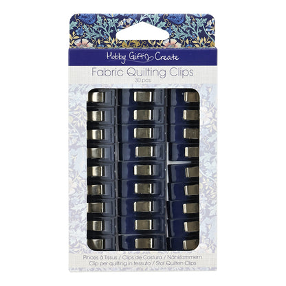 HOBBY GIFT CREATE QUILT CLIPS SMALL 26 X 10MM-30PC