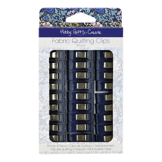 HOBBY GIFT CREATE QUILT CLIPS SMALL 26 X 10MM-30PC