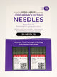 High Speed Needles Recommended for use with the HQ