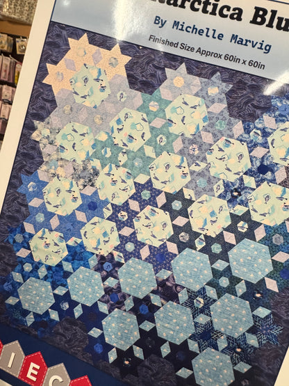 Antarctica Blues Pattern