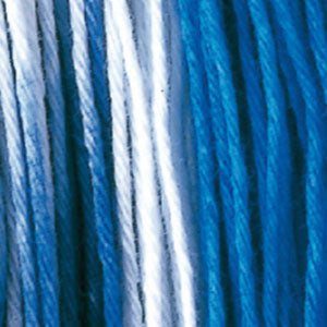 53-Sashiko Thread Variegated 40m - White/Blue