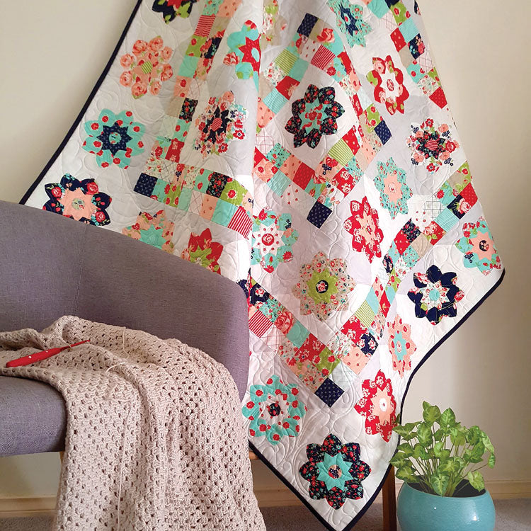 Josies Garden -EPP Kit- Lilabelle Lane Creations