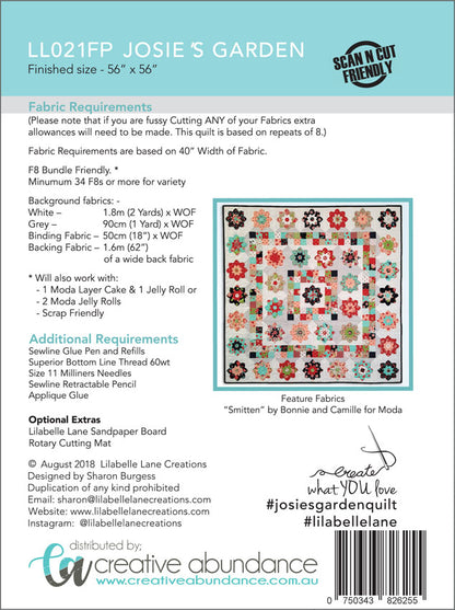 Josies Garden -EPP Kit- Lilabelle Lane Creations
