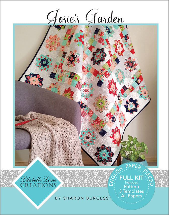 Josies Garden -EPP Kit- Lilabelle Lane Creations