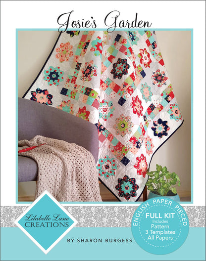 Josies Garden -EPP Kit- Lilabelle Lane Creations