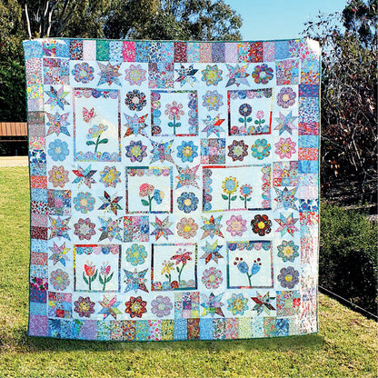 Seasons Quilt by Lilabelle Lane Creations - Full EPP KIT