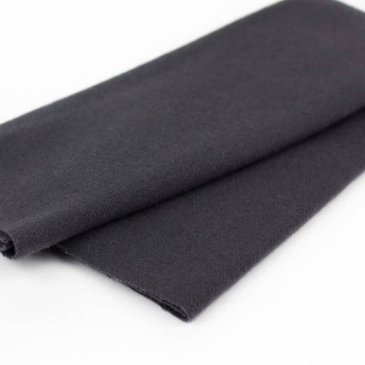 LN06 – Charcoal - Wonderfil Merino Wool Felt