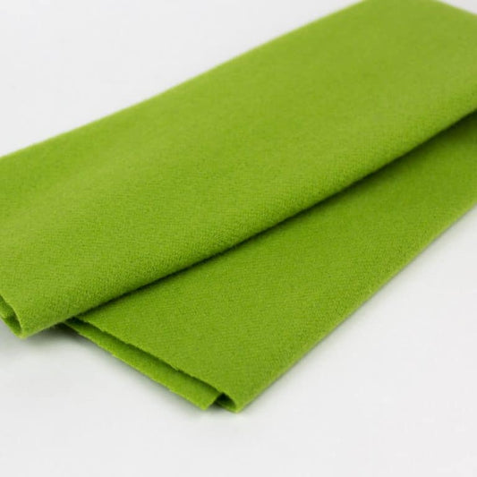 LN13 – Electric Lime - Wonderfil Merino Wool Felt