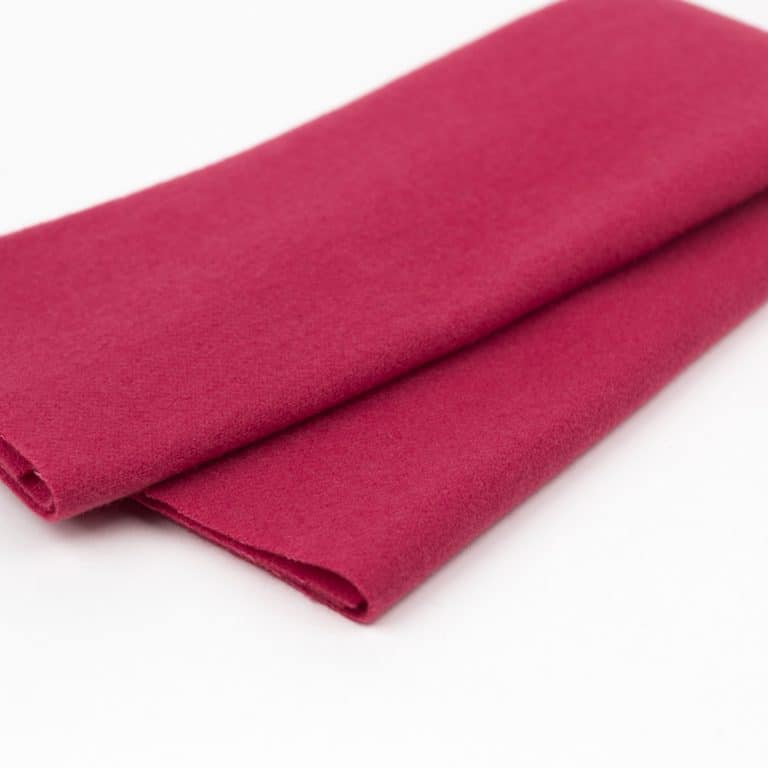 LN22 – Raspberry - Wonderfil Merino Wool Felt