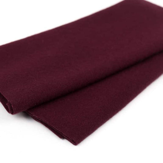 LN26 – Black Cherry - Wonderfil Merino Wool Felt