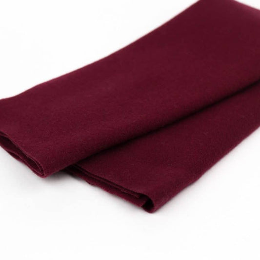 LN44 – Bordeaux - Wonderfil Merino Wool Felt