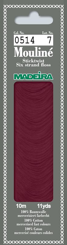 Mouline 10m - 0514 Maroon