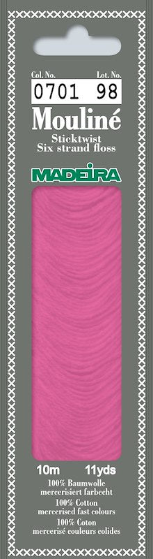 Mouline 10m - 0701 Floral Pink