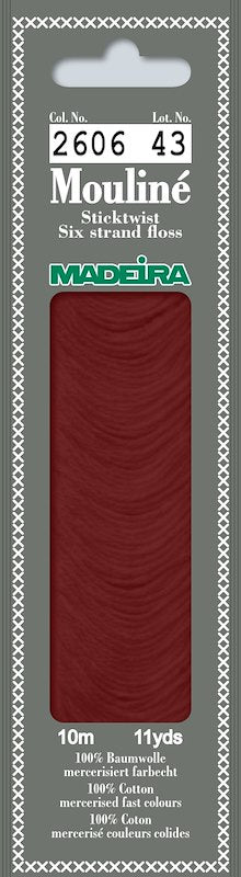 Mouline 10m - 2606 Maroon