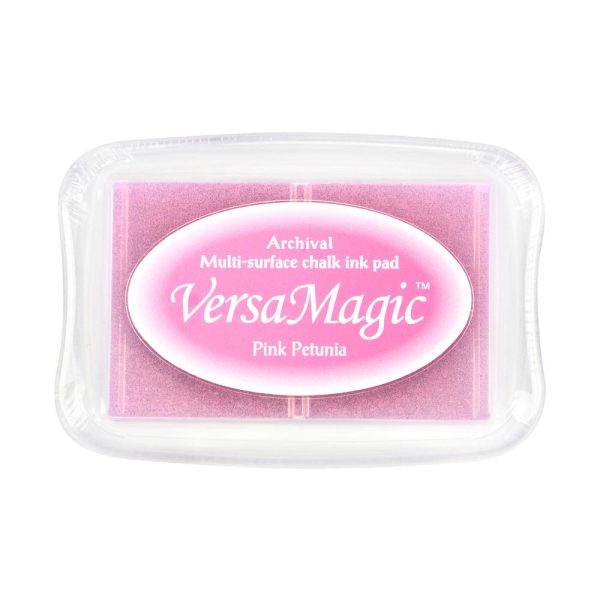 TSUKINEKO VERSAMAGIC INK PAD 75 PINK PETUNIA