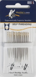 Self threading Needles