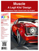 Muscle (Red Car) - Fabric Kit only