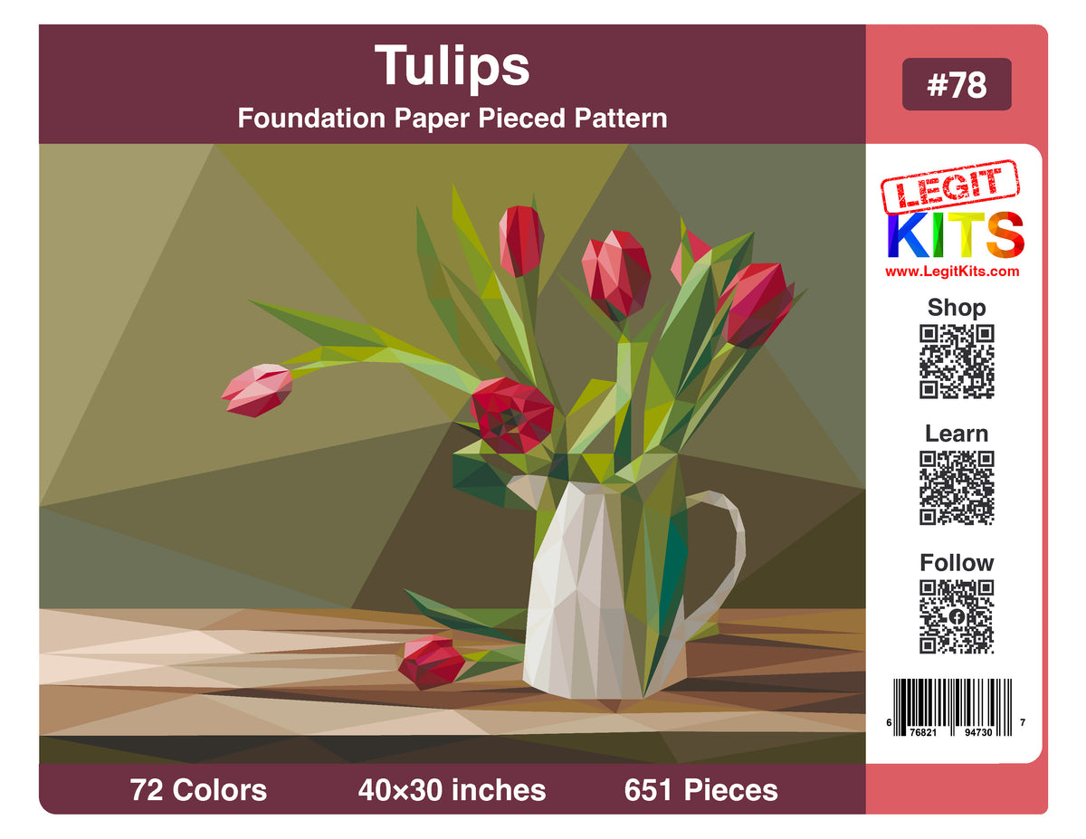 Tulips - Fabric Kit