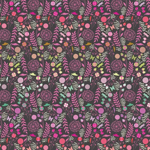 Freespirit Fabrics Tula Pink Deja Vu Prince Charming Dandelion