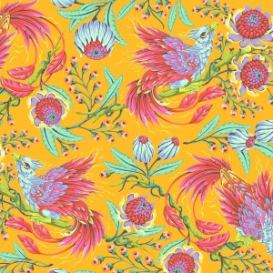 PWTP281.DANDELION - Freespirit Fabrics Tula Pink Legendary Hot Wings Dandelion