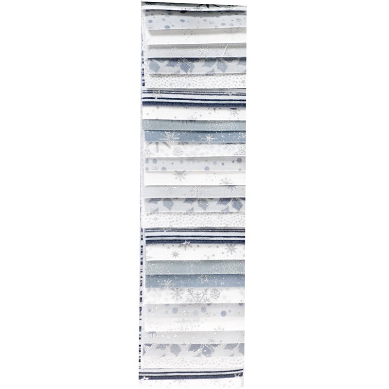 Rainbow Precut 2.5 inch #0027 Stof Silver Grey