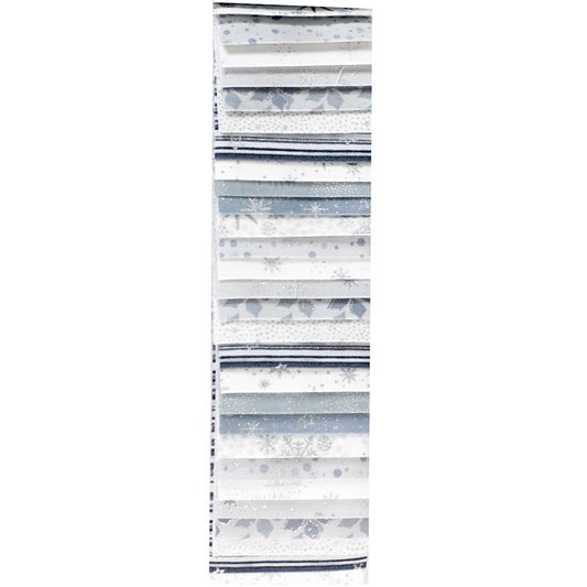 Rainbow Precut 2.5 inch #0027 Stof Silver Grey