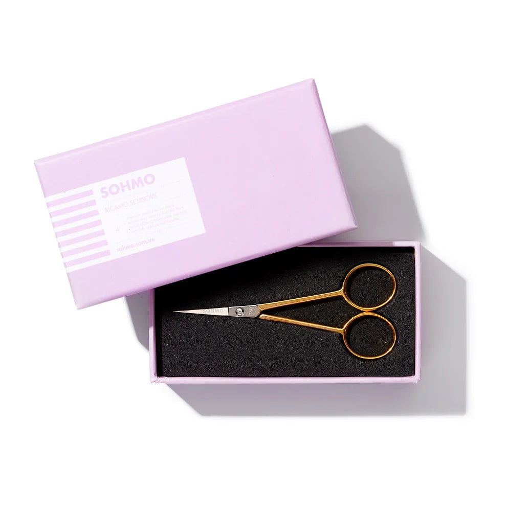 SOHMO - Ricamo Scissors 4" - Gold