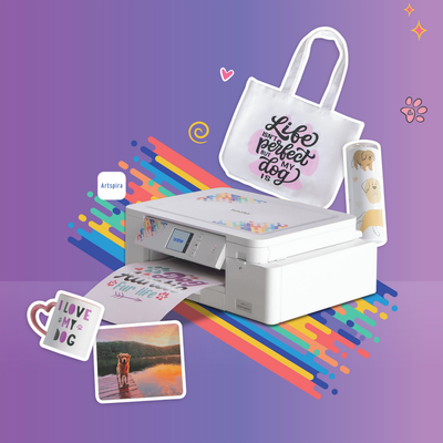Easy sublimation printing at home to make customised T-Shirts and homewares.