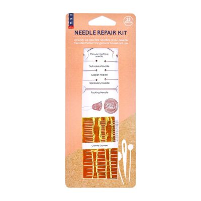 S.E.W. NEEDLE HOUSEHOLD REPAIR KIT 24 ASST