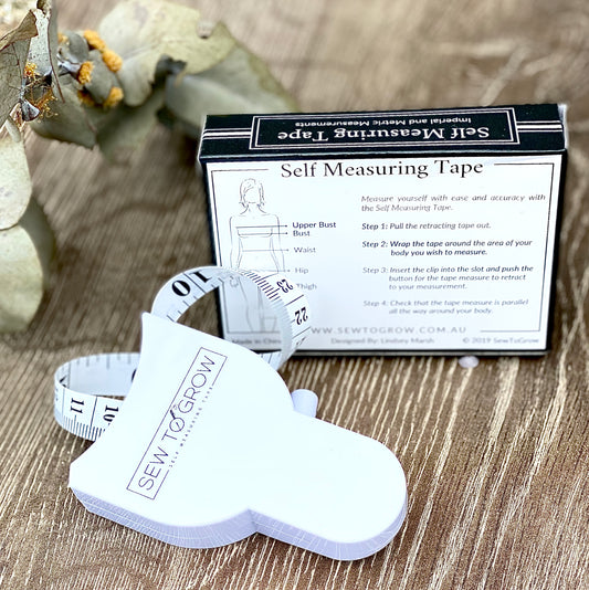 Self Measuring Tape by Sew to Grow