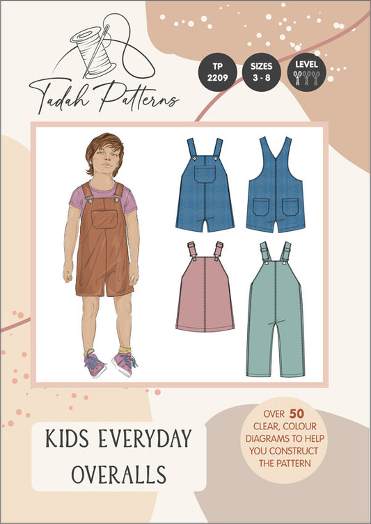 Baby Everyday Overalls - 3 to 8