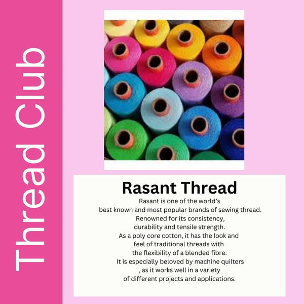 Monthly Rasant Thread Club – All About Sewing