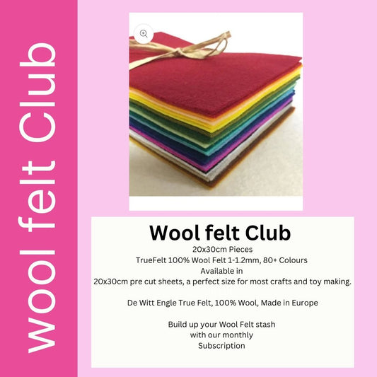 Monthly- Wool Felt Club